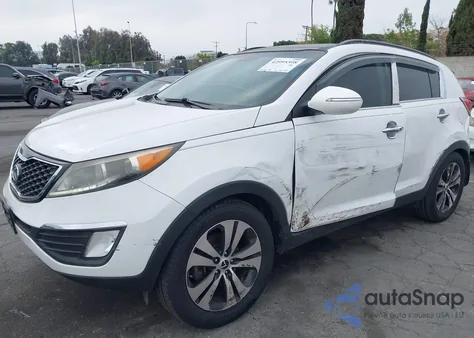 2012 Kia Sportage Ex z USA, uszkodzony, nr VIN KNDPC3A24C7304953